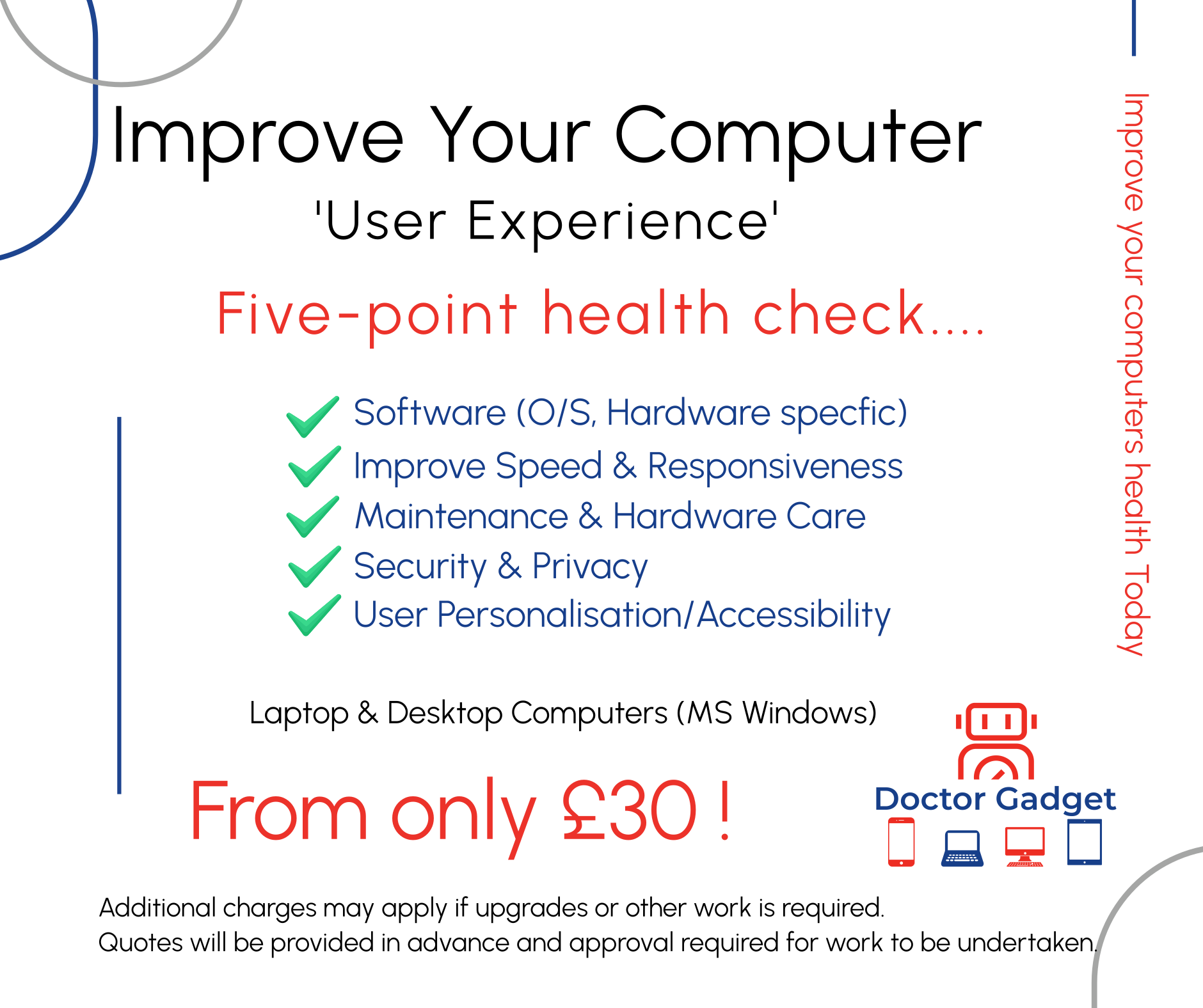 DG Facebook 5 point health check April 25
